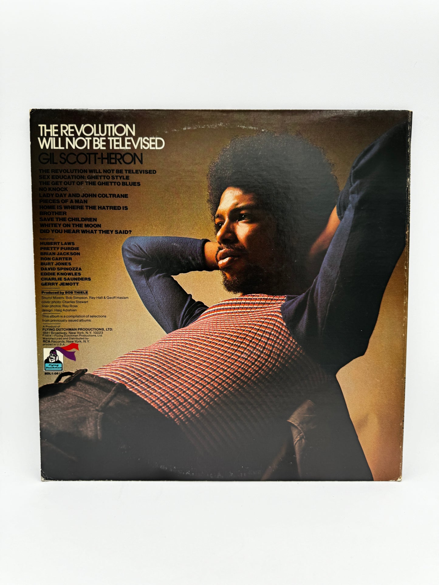 Gil Scott-Heron "The Revolution Will Not Be Televised" BDL1-0613 NM/VG+ 1974 Original