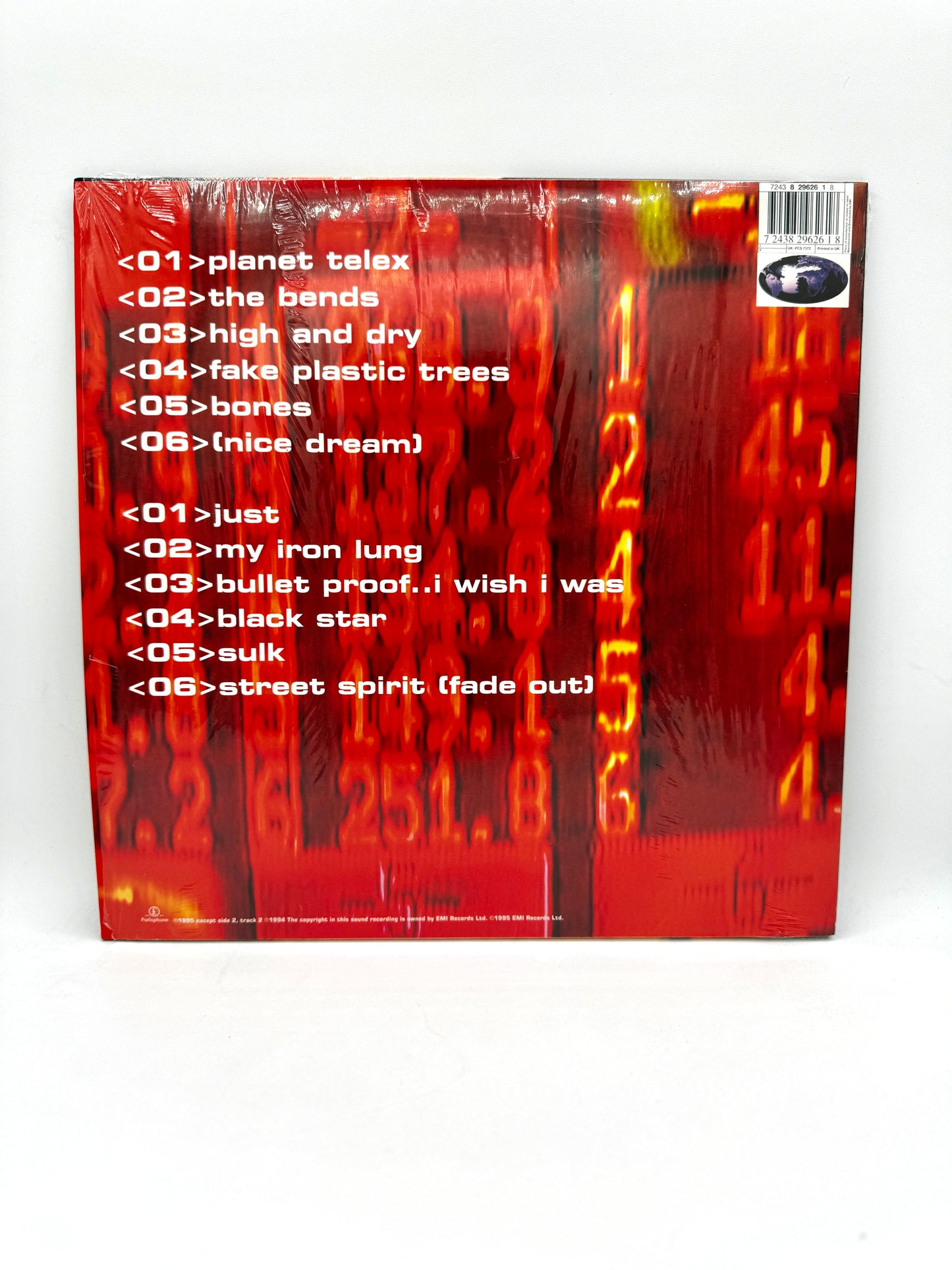 Radiohead "the bends" PCS 7372 M/M 1995 repress (never played!)