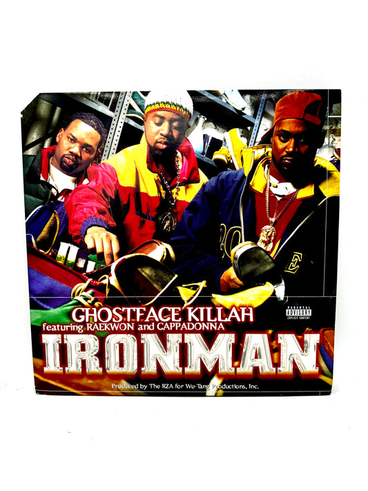 Ghostface Killah "IRONMAN" E267729" NM/VG+ 1996 Original